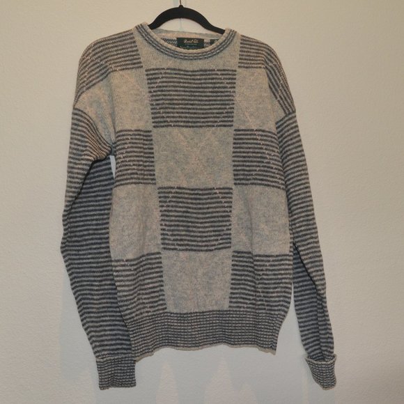 Marshall Field's Mens Vintage Wool Sweater - Picture 1 of 6